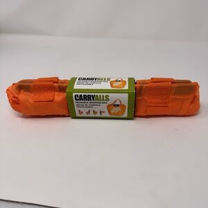 NEW Vintage Home Depot Carryalls Heavy Duty Reusable Bag Attaches Shopping Cart